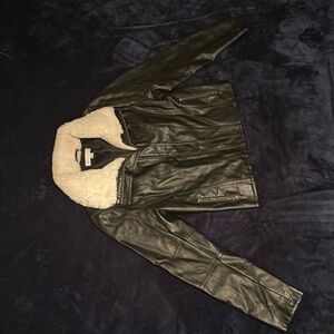 Leather jacket